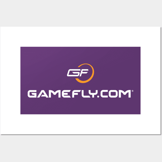 GF Retro Stacked Logo Wall Art by GameFly Official Merch Store